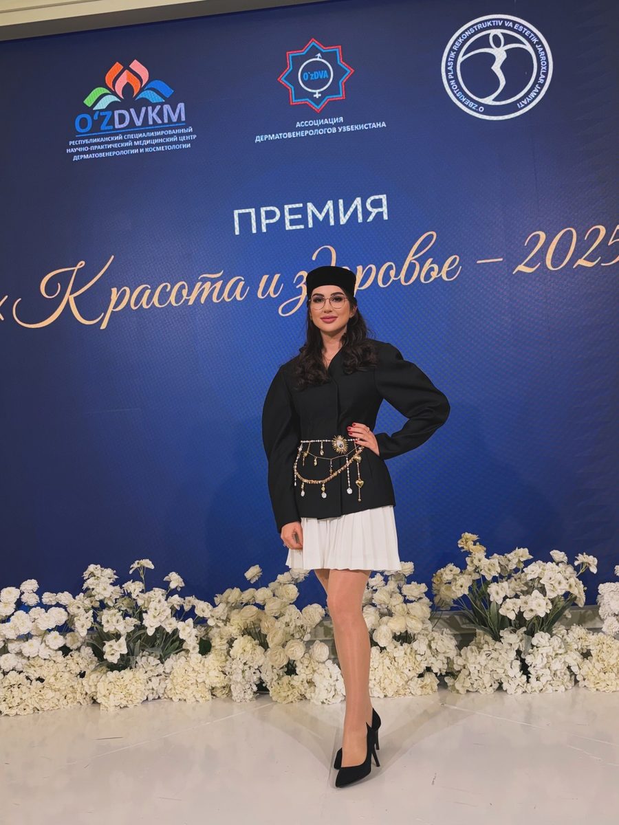 Dr. Nozima Xaydarova «Красота и здоровье – 2025» tadbirida